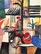 August Macke Mann mit Esel France oil painting artist